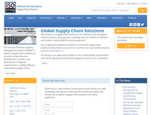 Tablet Screenshot of iso-group.com